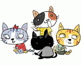 借りてきた猫
