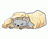 袋の鼠