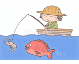 海老で鯛を釣る