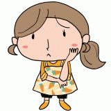 悩むお母さんのイラスト