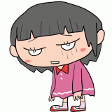 落ち込む女の子のイラスト