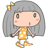 怒る女の子のイラスト