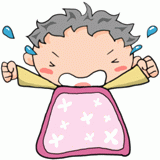 泣く赤ちゃんのイラスト