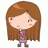 悩む女性のイラスト