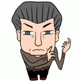 怪しい男性のイラスト