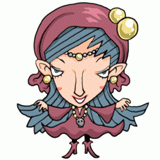 悪そうな魔女のイラスト