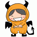 ハロウィンの男の子のイラスト