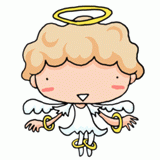 笑顔の天使のイラスト