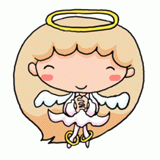 笑顔の天使のイラスト