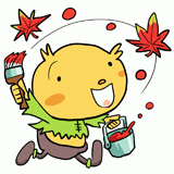 秋の精霊のイラスト