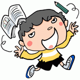 落ち着きがない子供のイラスト