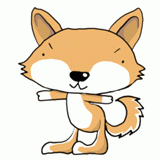 自信ありげな柴犬のイラスト