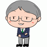 挑発するように笑う中学生男子のイラスト