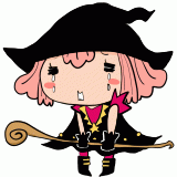 泣く魔法少女のイラスト