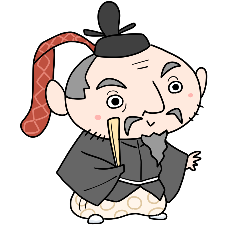 土佐の出来人！長宗我部元親のかわいいイラスト